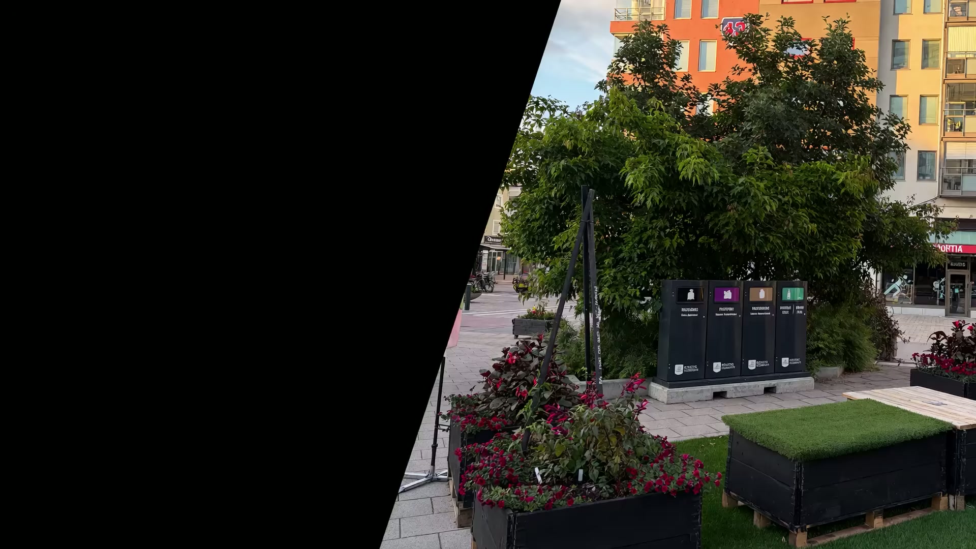 Sortify källsorteringskärl i offentlig inom- och utomhusmiljö